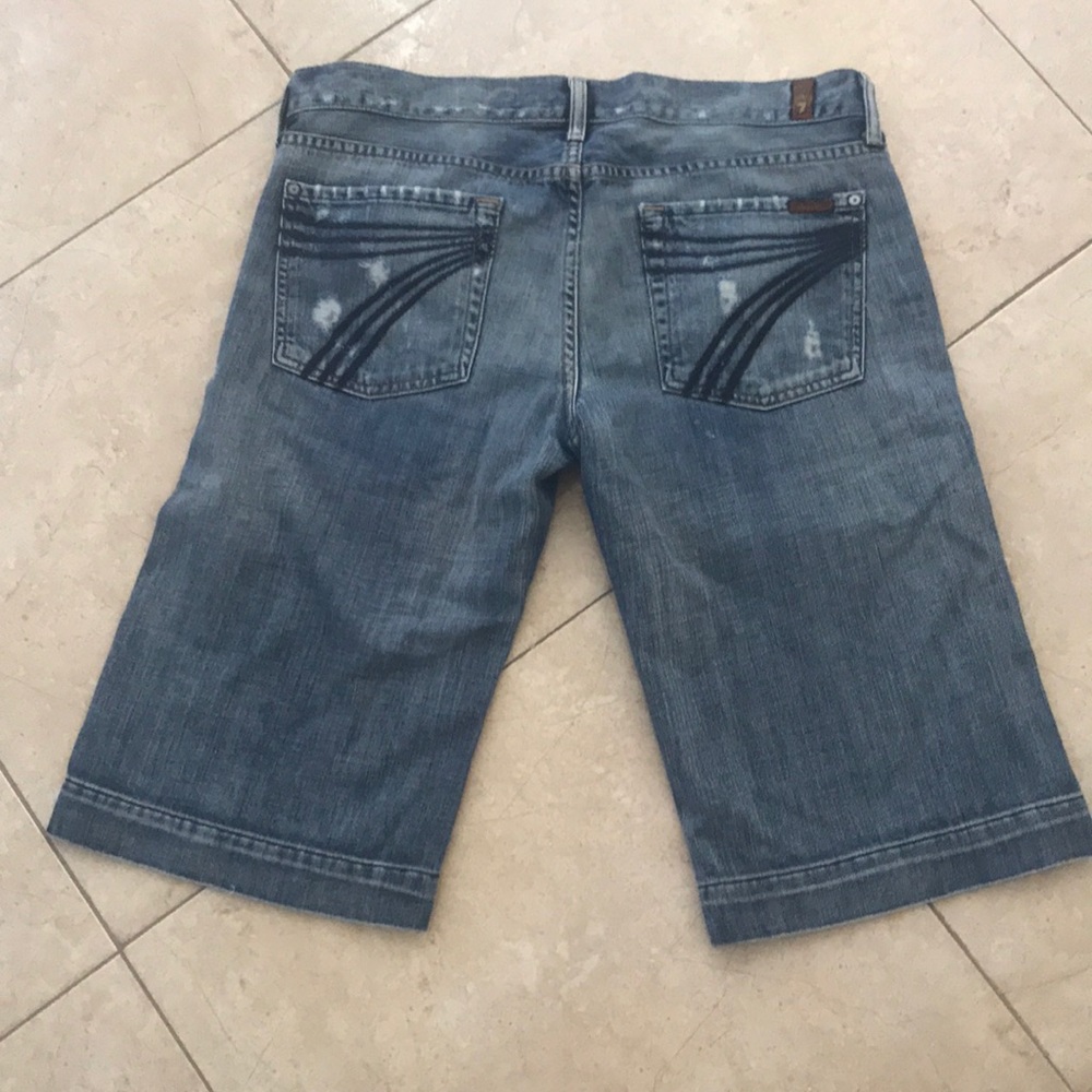 7 for all mankind Dojo shorts - Picture 3 of 6